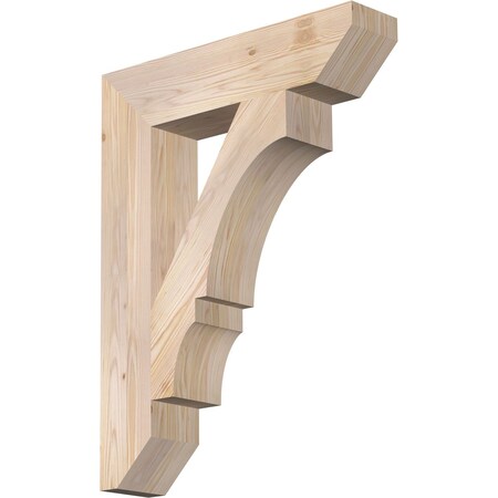 Ekena Millwork Balboa Slat Smooth Bracket, Douglas Fir, 5 1/2"W x 26"D x 34"H BKT06X26X34BOA06SDF
